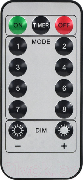 Изображение товара Светодиодная гирлянда VEGAS Прищепки 55117 (3м, теплый белый)