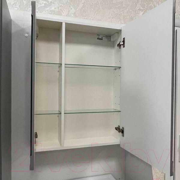 Изображение товара Шкаф с зеркалом для ванной Garda Stella-6 L 60 (M)