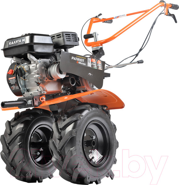 Изображение товара Мотоблок бензиновый PATRIOT Калуга М 440107004 (колеса X-Drive, пониженная передача)