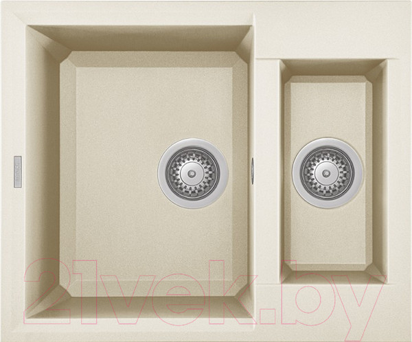 Изображение товара Мойка кухонная Elleci Easy 150 Bianco Antico G62 / LGY15062