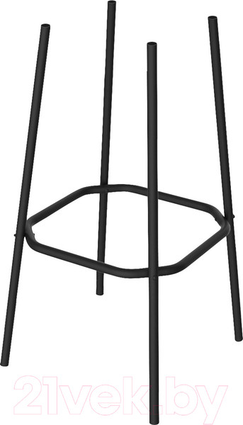 Изображение товара Каркас стула Sheffilton SHT-S48 / 906268 (черный муар)