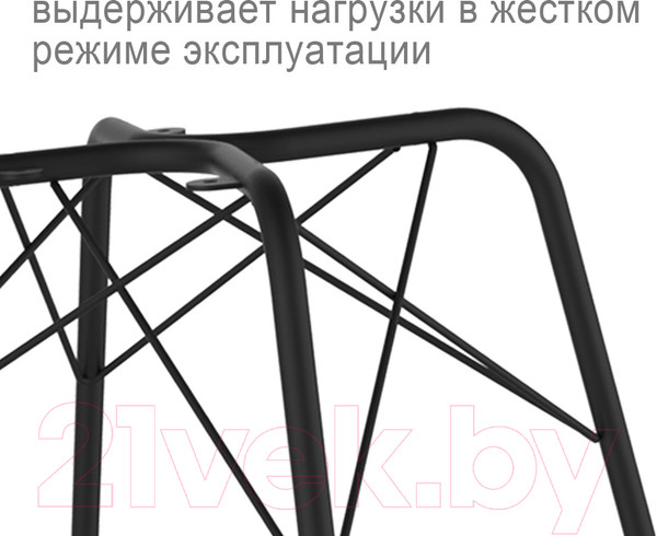 Изображение товара Каркас стула Sheffilton SHT-S64 / 907486 (черный муар)