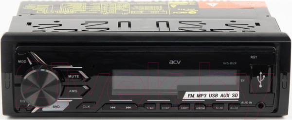 Изображение товара Автомагнитола ACV AVS-812R (красный)