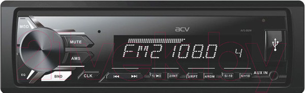Изображение товара Автомагнитола ACV AVS-812W (белый)
