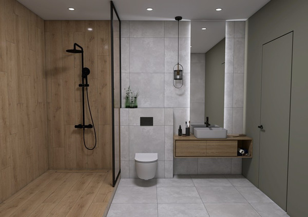 Изображение товара Плитка ProGres Ривьера NR0347 (600x600, серый)