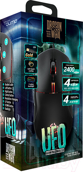 Изображение товара Мышь Qumo UFO M77