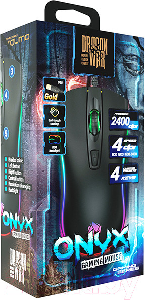 Изображение товара Мышь Qumo Onyx RGB M73