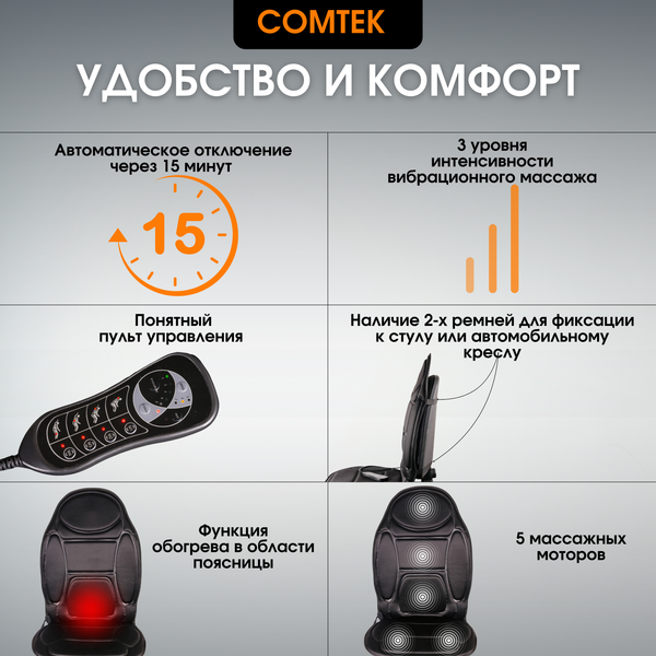 Изображение товара Массажная накидка Comtek 2020C