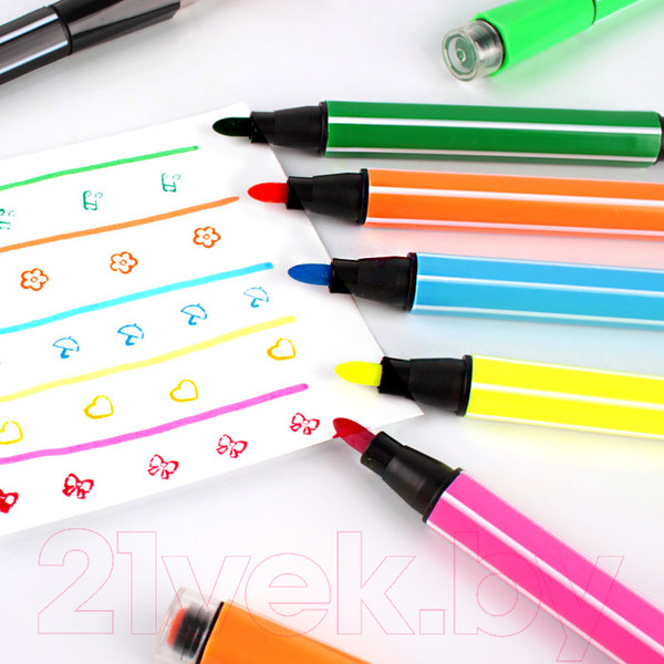 Изображение товара Фломастеры Darvish Штампы / DV-9778-12 (12шт)