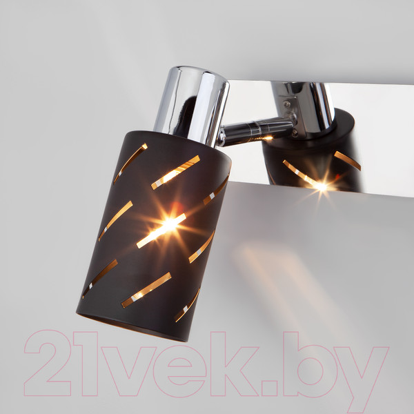 Изображение товара Спот Евросвет Fente 20090/3 (черный/хром)