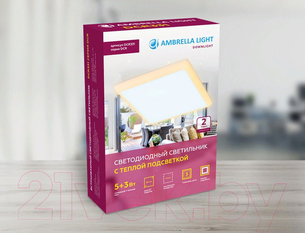 Изображение товара Потолочный светильник Ambrella DCR331