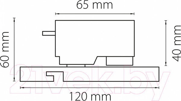 Изображение товара Адаптер для шинопровода Lightstar Asta 592066