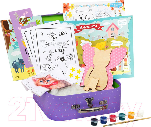 Изображение товара Набор для творчества Bumbaram Я люблю котиков / Tr-114