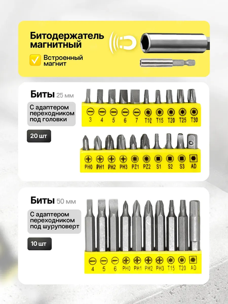 Изображение товара Универсальный набор инструментов WMC Tools 30168 (48125)