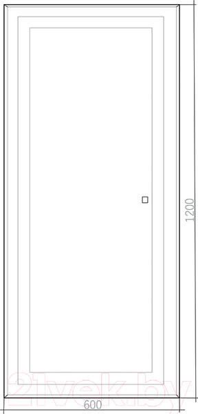 Изображение товара Зеркало Silver Mirrors Лира 60x120 / ФР-00002160