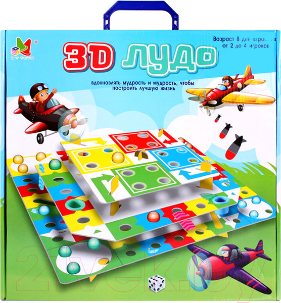Изображение товара Настольная игра Darvish 3D Лудо / DV-T-2479