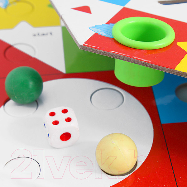 Изображение товара Настольная игра Darvish 3D Лудо / DV-T-2479
