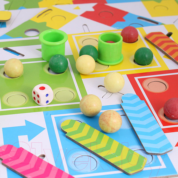 Изображение товара Настольная игра Darvish 3D Лудо / DV-T-2479