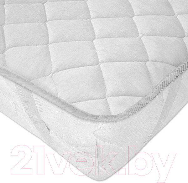 Изображение товара Наматрасник защитный Vegas Cotton S4 80x180 (белый)