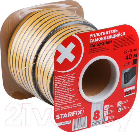 Изображение товара Лента уплотнительная Starfix W SF1016-03 (черный)