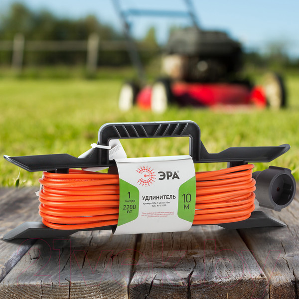 Изображение товара Удлинитель на рамке ЭРА UFx-1-2x1.0-10m / Б0043039