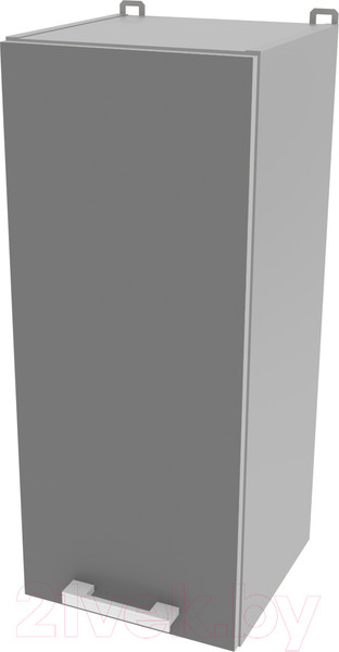 Изображение товара Шкаф навесной для кухни Интерлиния Компо ВШ30-720-1дв (серебро)