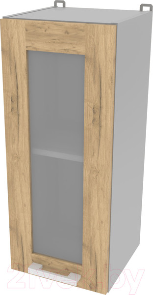 Изображение товара Шкаф навесной для кухни Интерлиния Компо ВШ30ст-720-1дв (дуб золотой)