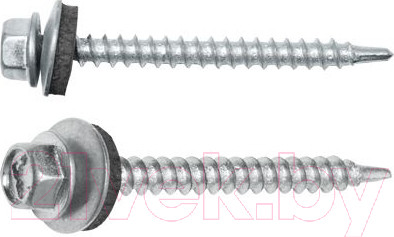 Изображение товара Саморез Starfix Кровельный по дереву 4.8x19 шайба с прокл. PT1 / SMC2-83803-250 (250шт, оцинкованный)