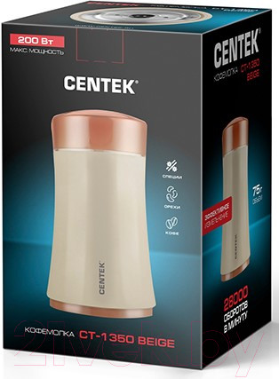Изображение товара Кофемолка Centek CT-1350 (бежевый)
