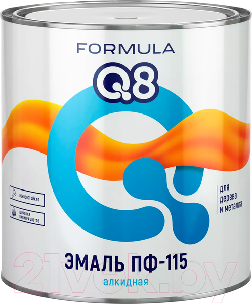 Изображение товара Эмаль Formula Q8 ПФ-115 (1.9кг, красный)