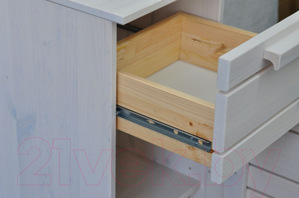 Изображение товара Тумба для ванной Dipriz Джосси Д.7155-5.01 (белый воск)