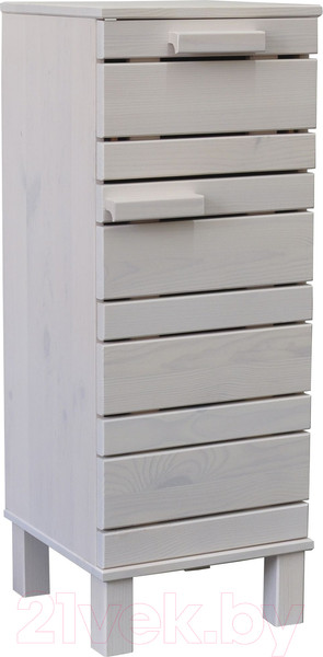 Изображение товара Тумба для ванной Dipriz Джосси Д.7155-5.01 (белый воск)