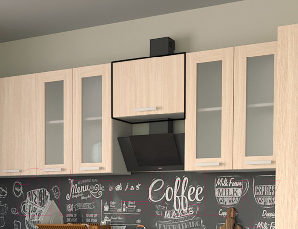 Изображение товара Шкаф под вытяжку Интерлиния Компо ВШГ 50-360 (дуб молочный)