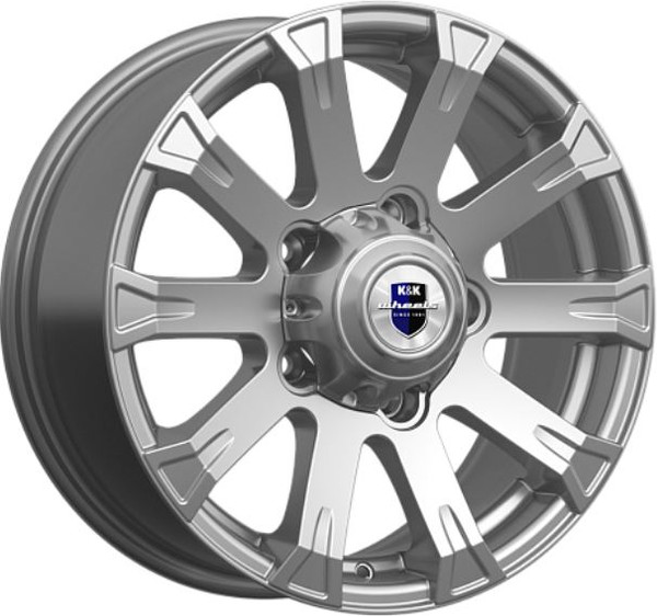 Изображение товара Литой диск K&K Байкал 16x7" 5x139.7мм DIA 95.3мм ET 35мм Дарк платинум