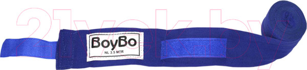 Изображение товара Боксерские бинты BoyBo Хлопок 2.5м (синий)