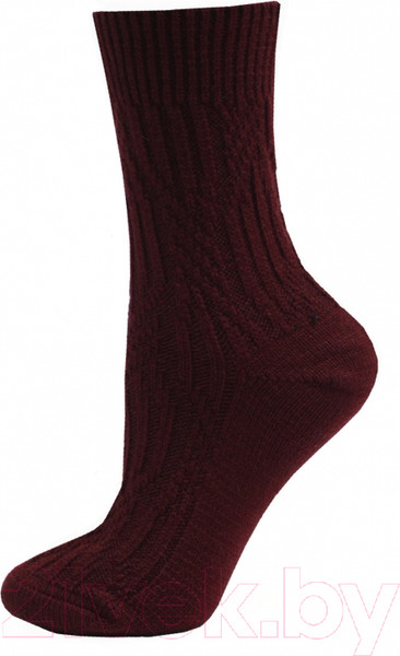Изображение товара Носки Брестские 1405 рис.094 (р.25, темно-бордовый)