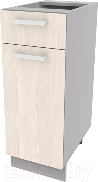 Изображение товара Шкаф-стол кухонный Интерлиния Компо НШ30рш1 (вудлайн кремовый)