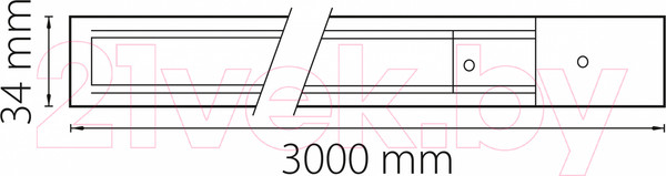 Изображение товара Шинопровод Lightstar Barra 502035