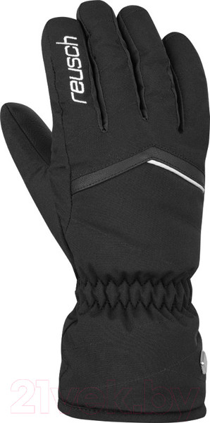 Изображение товара Перчатки лыжные Reusch Marisa / 6031150 7701 (р-р 7, Black/White)
