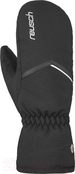 Изображение товара Варежки лыжные Reusch Marisa / 6031450 7701 (р-р 6, Mitten Black/White)