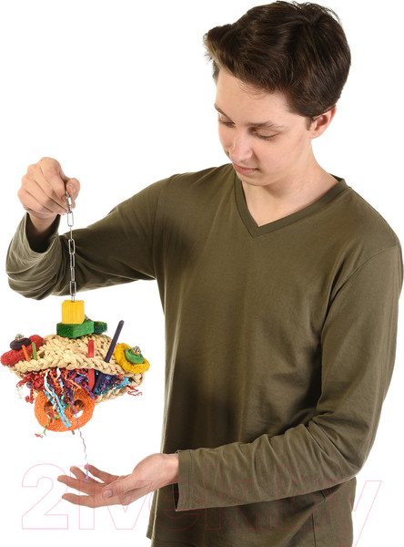 Изображение товара Игрушка для птиц Happy Bird Счастливая лягушка / H75073