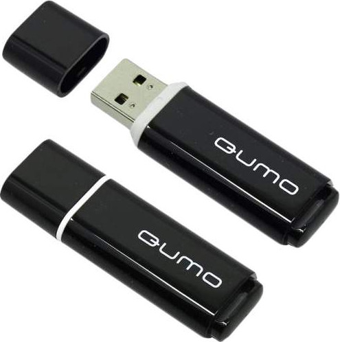 Изображение товара USB flash накопитель Qumo Optiva 02 8GB 2.0 Black / QM8GUD-OP2
