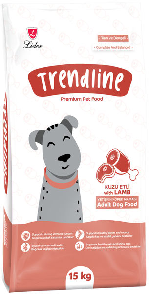 Изображение товара Сухой корм для собак Trendline с ягненком и рисом (15кг)