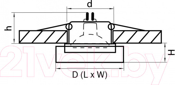 Изображение товара Точечный светильник Lightstar Lei Mini 006137