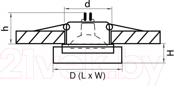 Изображение товара Точечный светильник Lightstar Lui Mini 006140