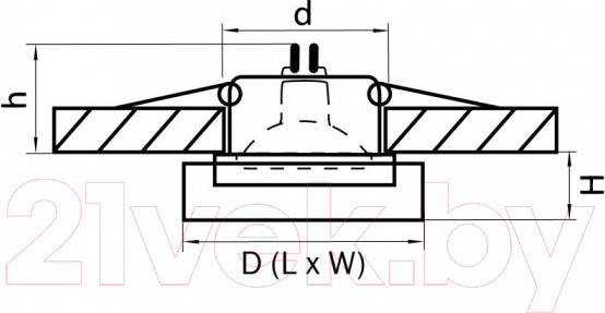 Изображение товара Точечный светильник Lightstar Lui Mini 006146