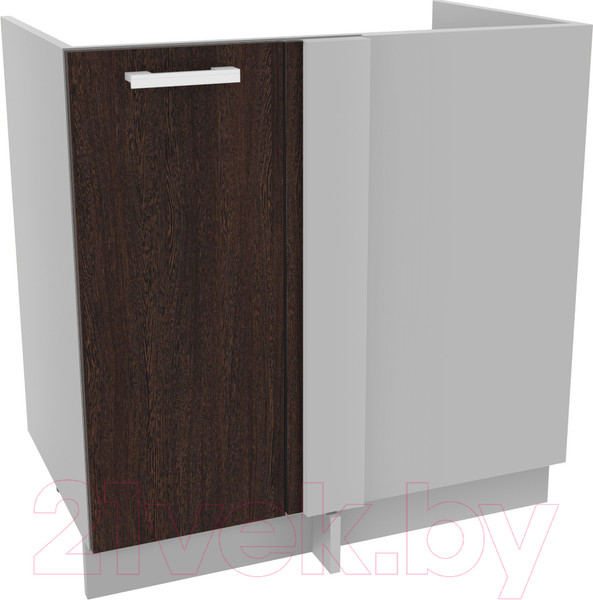 Изображение товара Шкаф под мойку Интерлиния Компо НШ88-М.П (дуб венге)