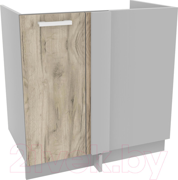 Изображение товара Шкаф под мойку Интерлиния Компо НШ88-М.П (дуб серый)