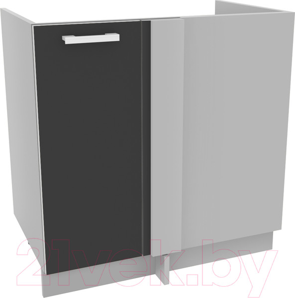 Изображение товара Шкаф под мойку Интерлиния Компо НШ88-М.П (антрацит)