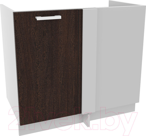 Изображение товара Шкаф под мойку Интерлиния Компо НШ98-М.П (дуб венге)